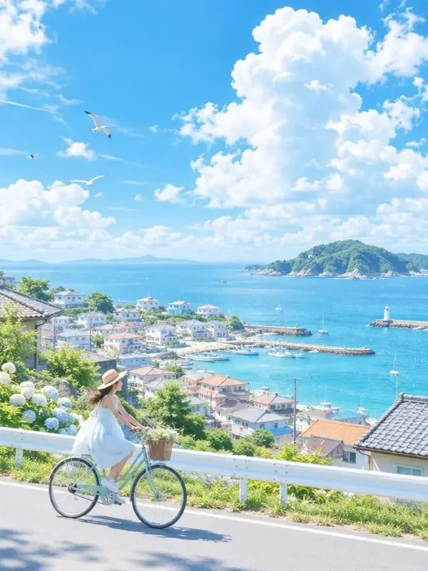 岛屿晴空下 — 都市类海岛恋爱治愈短剧封面