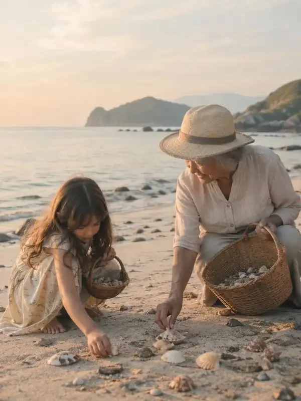 贝壳收藏的夏天 — 家庭类海岛恋爱治愈短剧封面